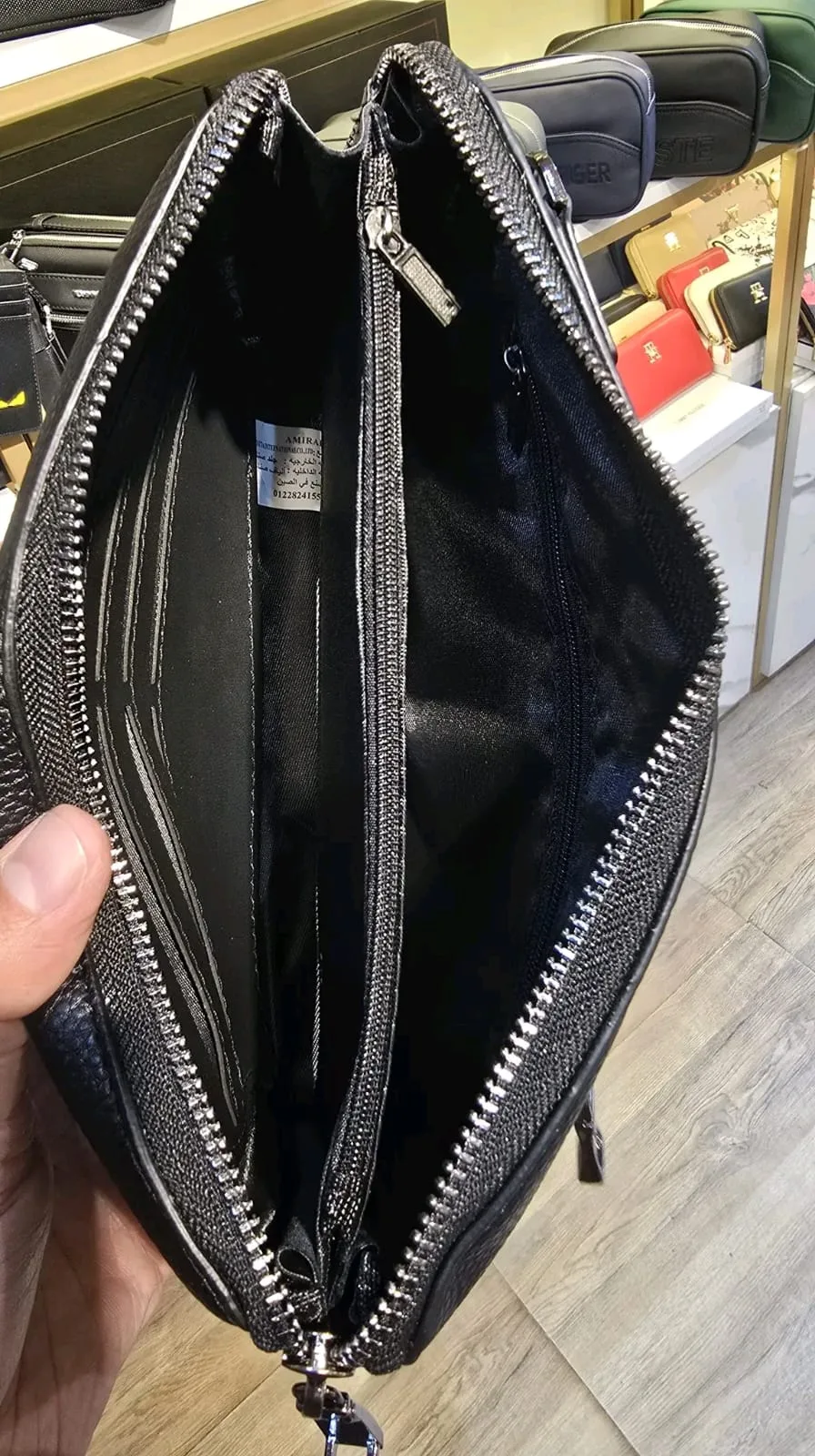 Armani Men's Handbag - Brown